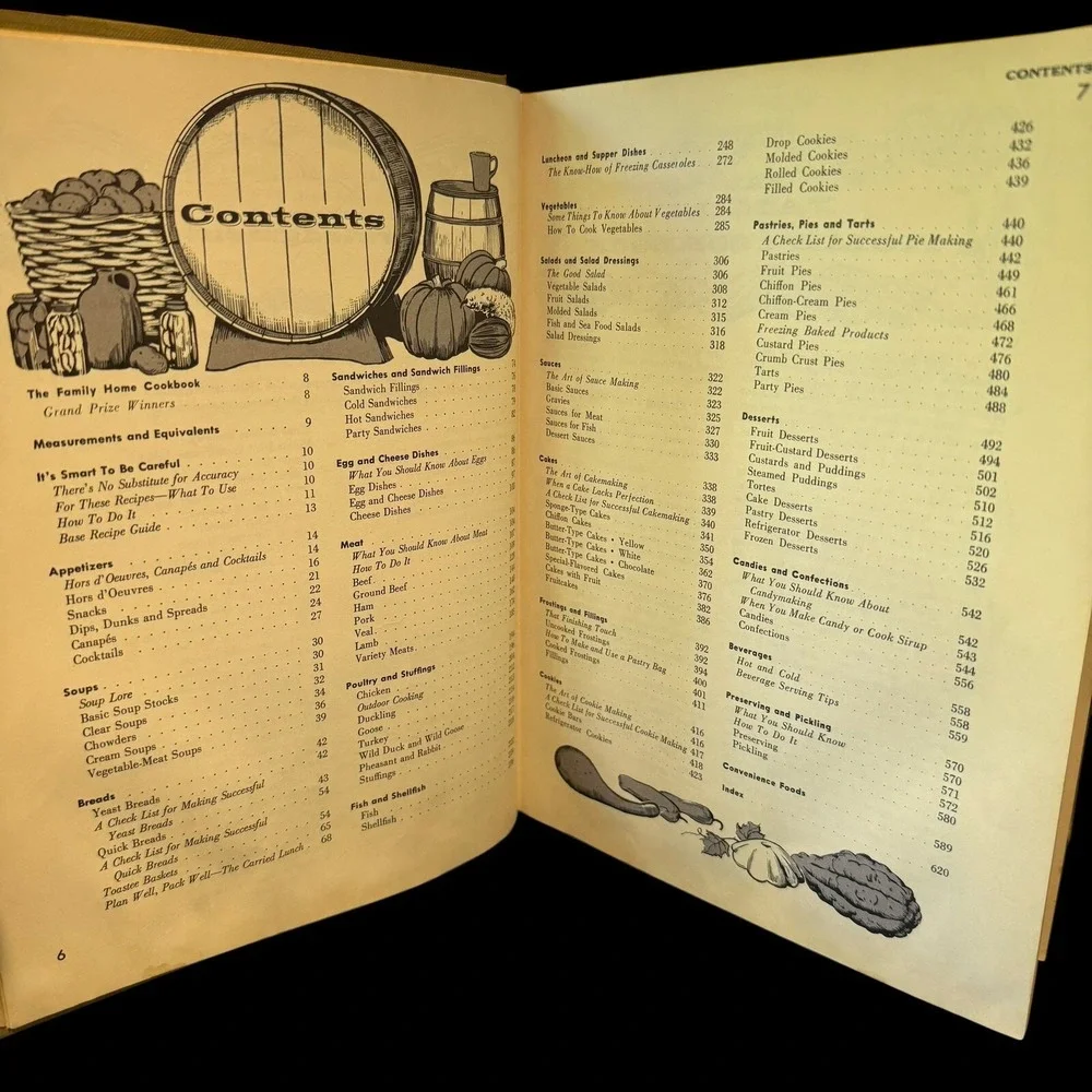 The Family Home Cookbook American Peoples Cookbook‎ 1973 Hardcover Vintage